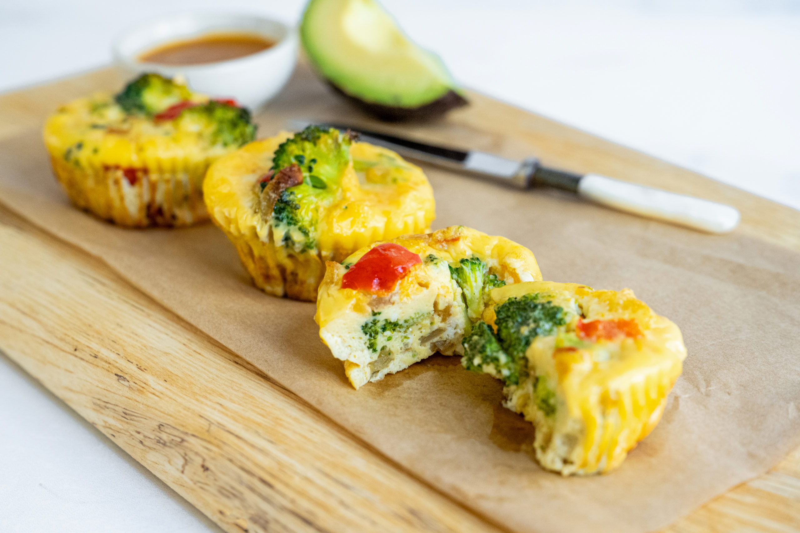 Brocolli Egg Muffins BeingBrigid Functional Nutrition Brigid Titgemeier