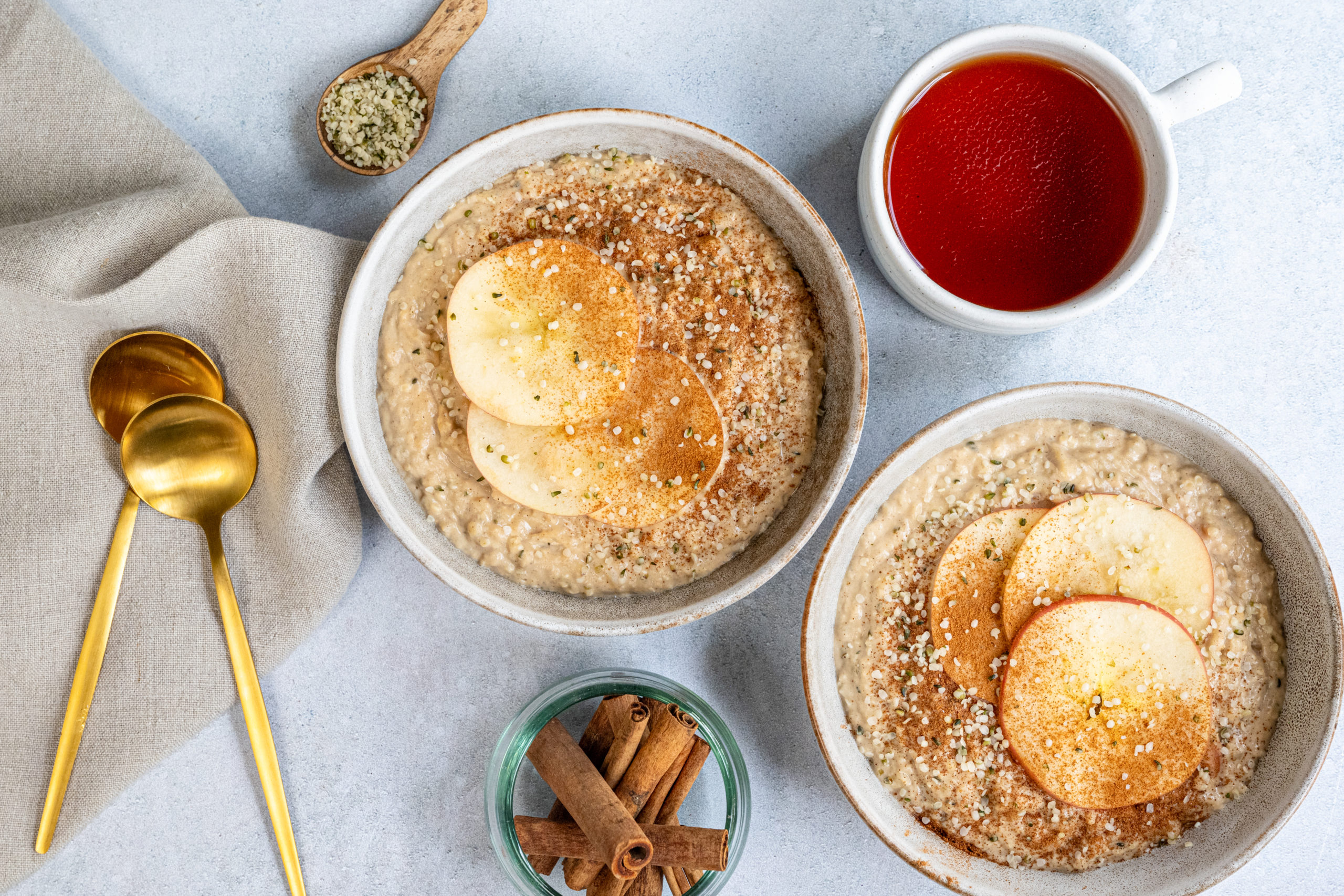 Apple Spice Porridge by BeingBrigid Functional Nutrition Brigid Titgemeier
