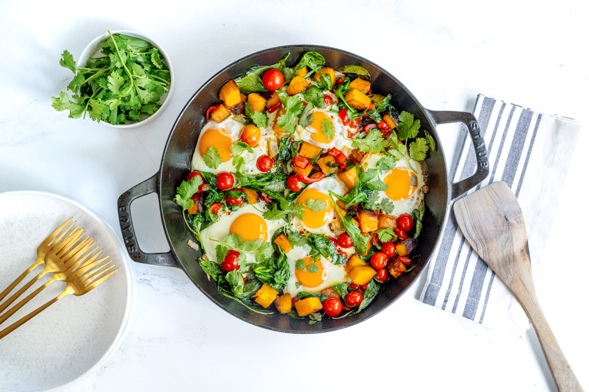 Butternut Squash Breakfast Hash by BeingBrigid Functional Nutrition Brigid Titgemeier