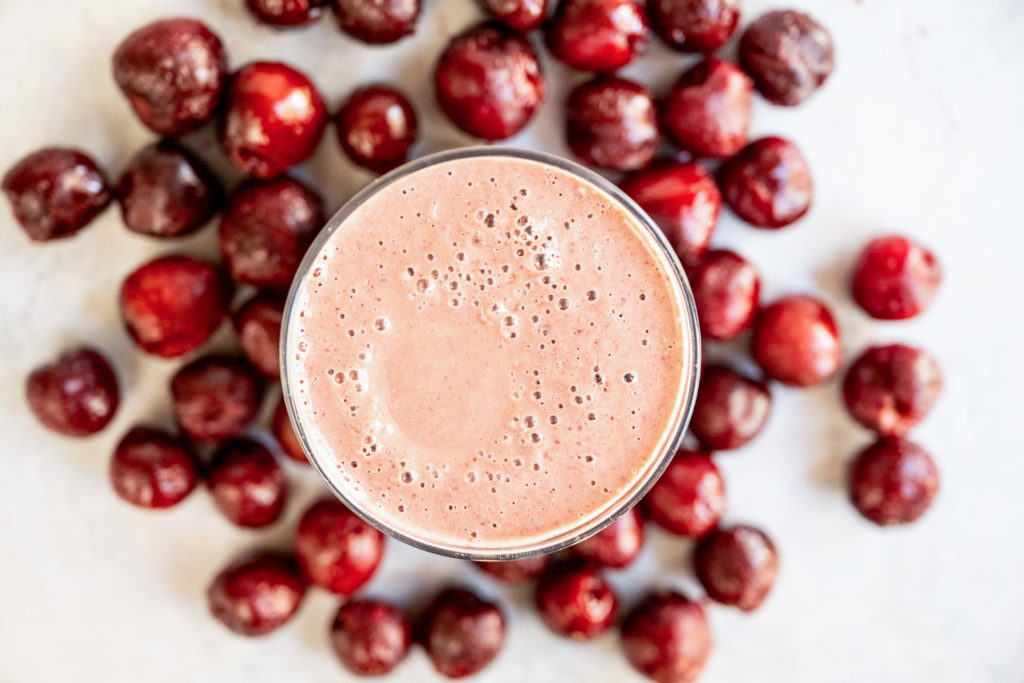 Wild Cherry Smoothie by BeingBrigid Functional Nutrition Brigid Titgemeier