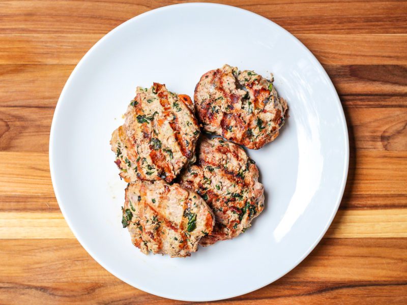 Spinach Turkey Burgers by BeingBrigid Functional Nutrition Brigid Titgemeier
