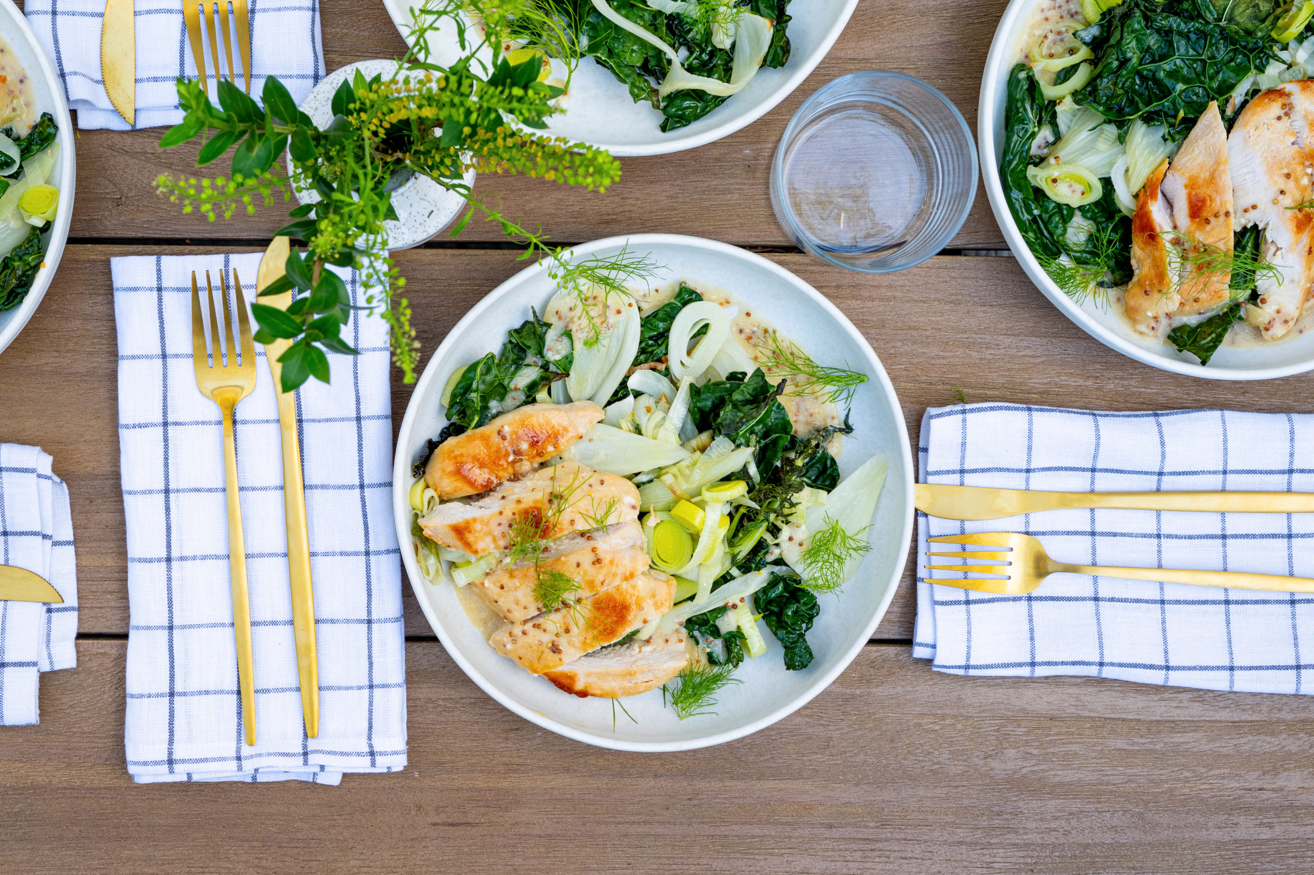 Creamy Fennel Kale Chicken BeingBrigid Functional Nutrition Brigid Titgemeier