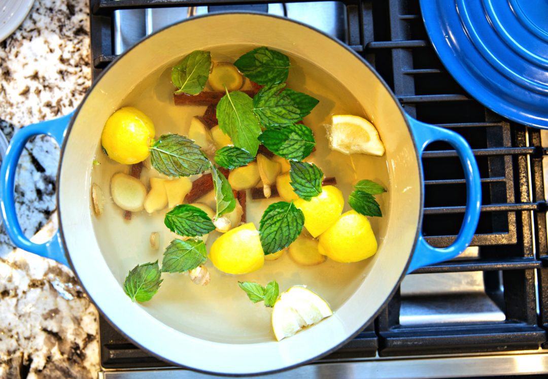 Antiinflammatory Cinnamon Lemon Ginger Tea BeingBrigid