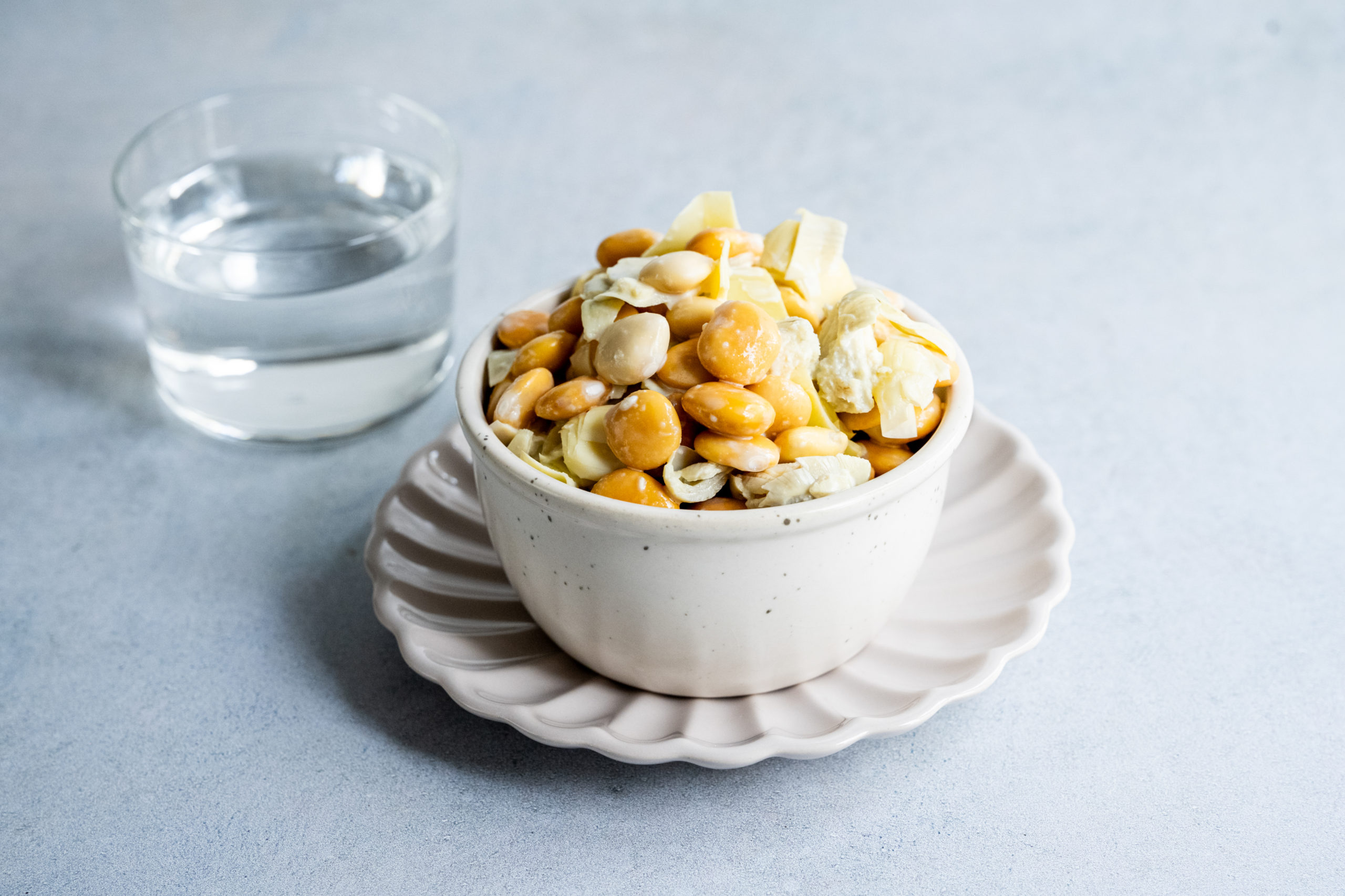 Lupini Bean Veggie Salad BeingBrigid Functional Nutrition Brigid Titgemeier