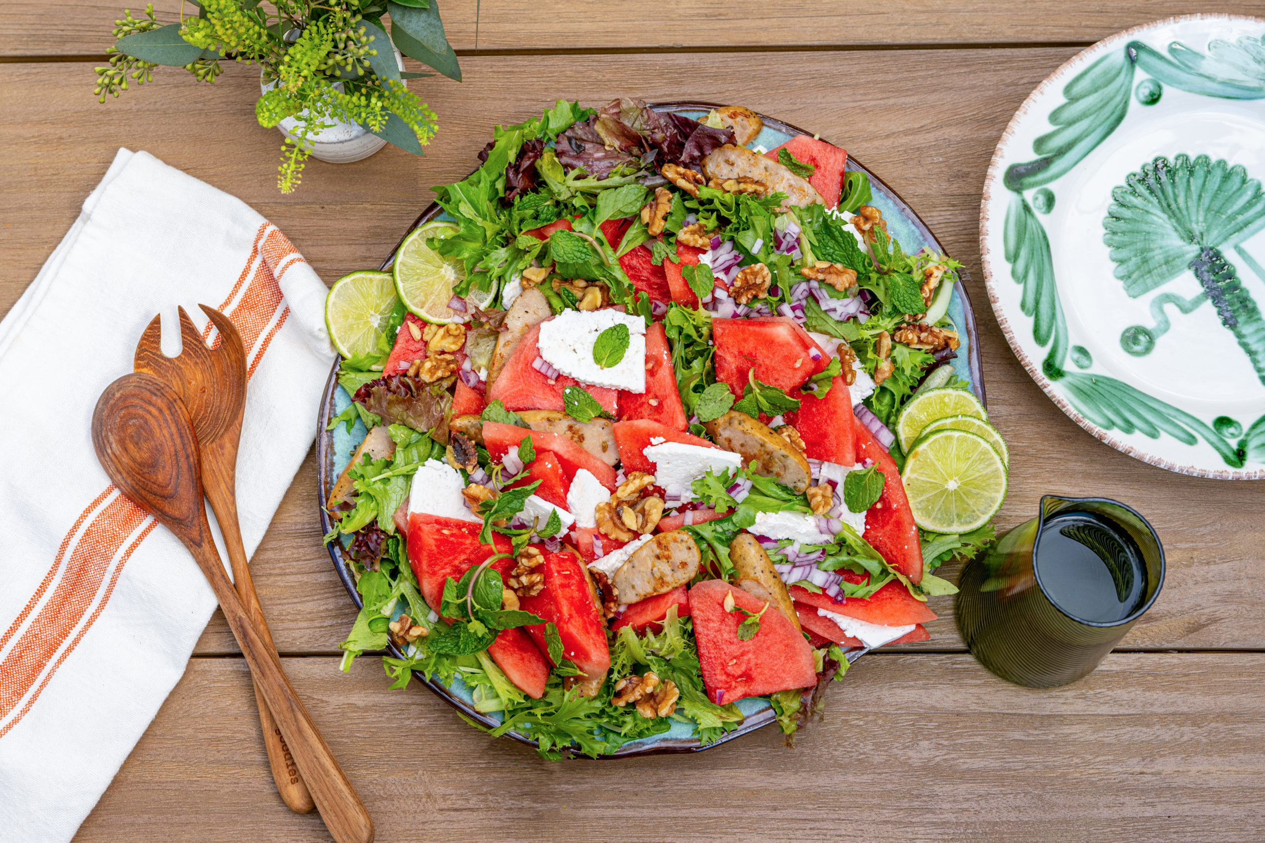 Watermelon Feta Salad by BeingBrigid Functional Nutrition Brigid Titgemeier