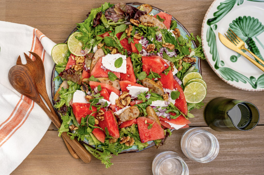 Watermelon Feta Salad by BeingBrigid Functional Nutrition Brigid Titgemeier