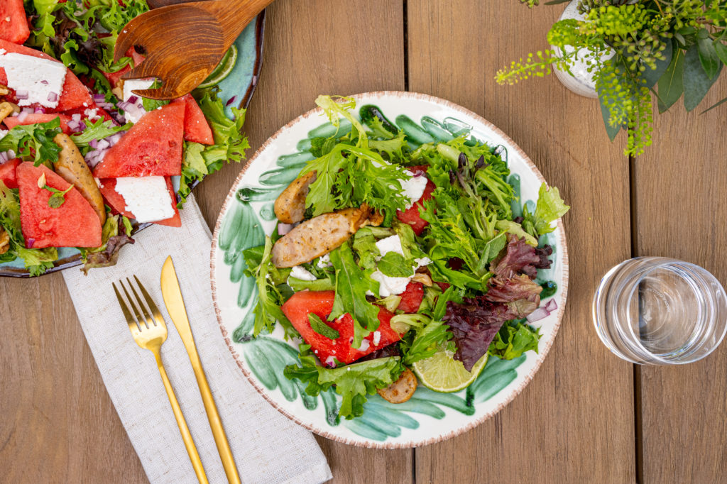 Watermelon Feta Salad by BeingBrigid Functional Nutrition Brigid Titgemeier