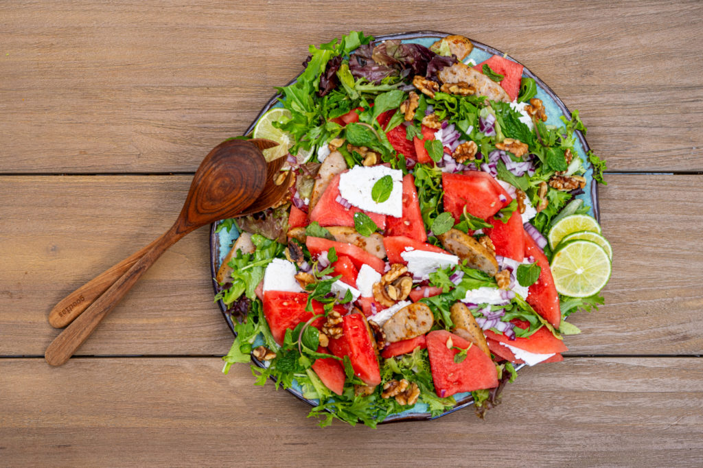 Watermelon Feta Salad by BeingBrigid Functional Nutrition Brigid Titgemeier