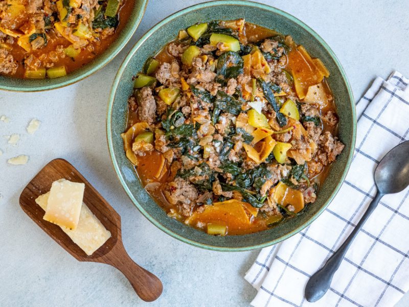 Lasagna Soup by BeingBrigid Functional Nutrition Brigid Titgemeier