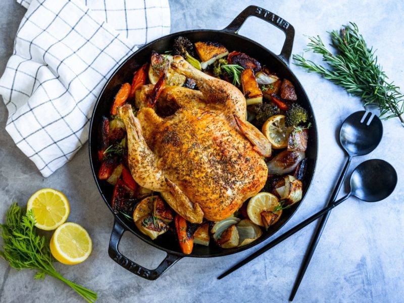 Whole Roast Chicken by BeingBrigid Functional Nutrition Brigid Titgemeier