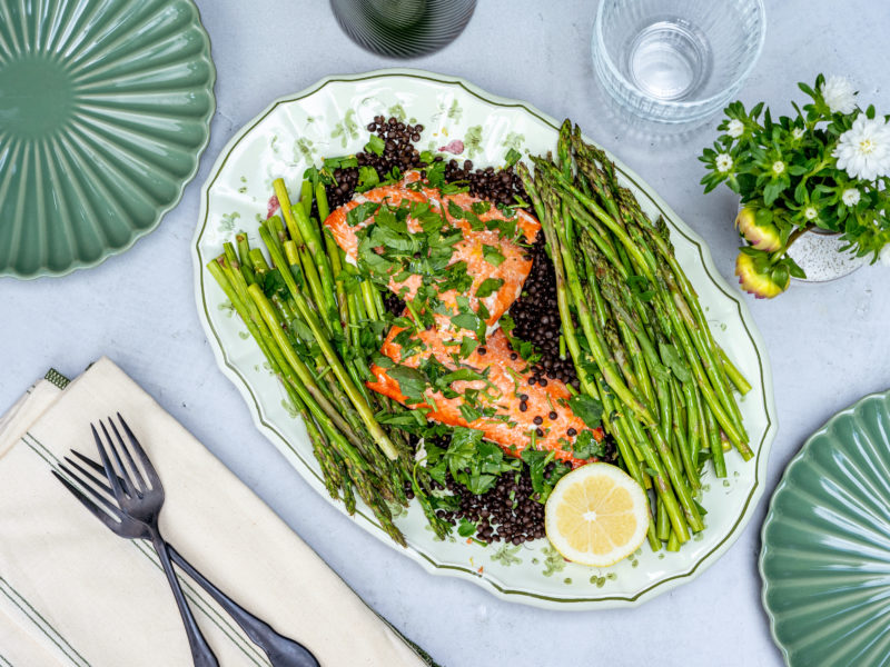 Lemon Parsley Salmon by BeingBrigid Functional Nutrition Brigid Titgemeier