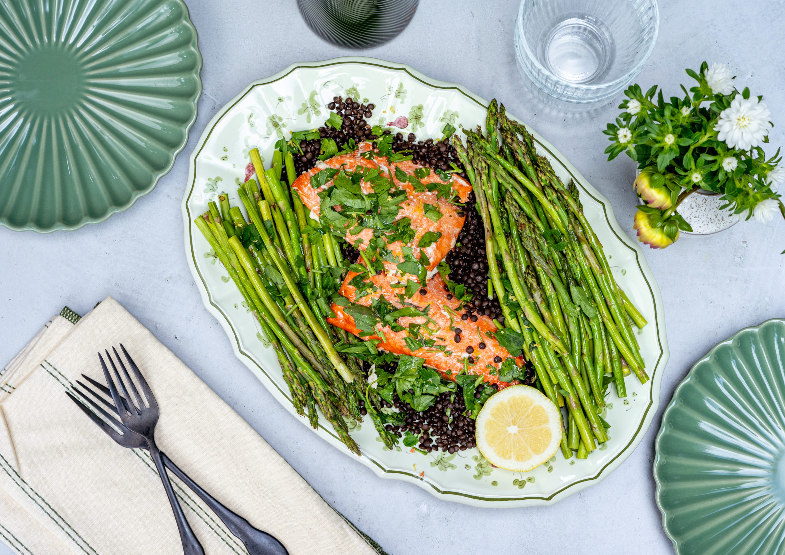 Lemon Parsley Salmon by BeingBrigid Functional Nutrition Brigid Titgemeier