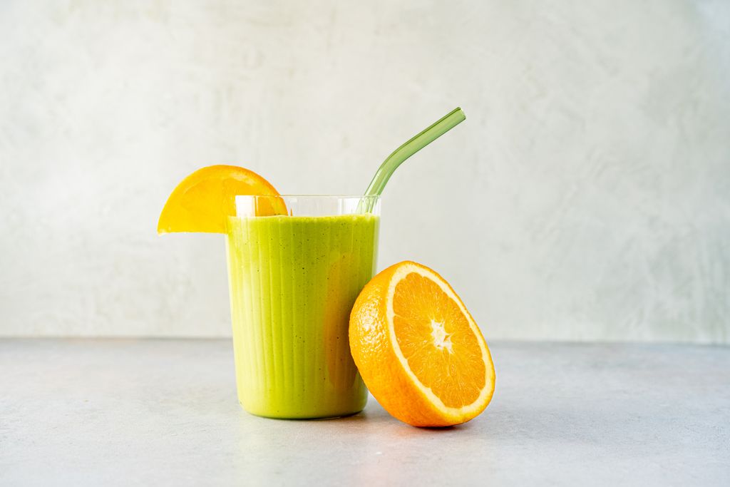Citrus Green Ginger Smoothie by BeingBrigid Functional Nutrition Brigid Titgemeier