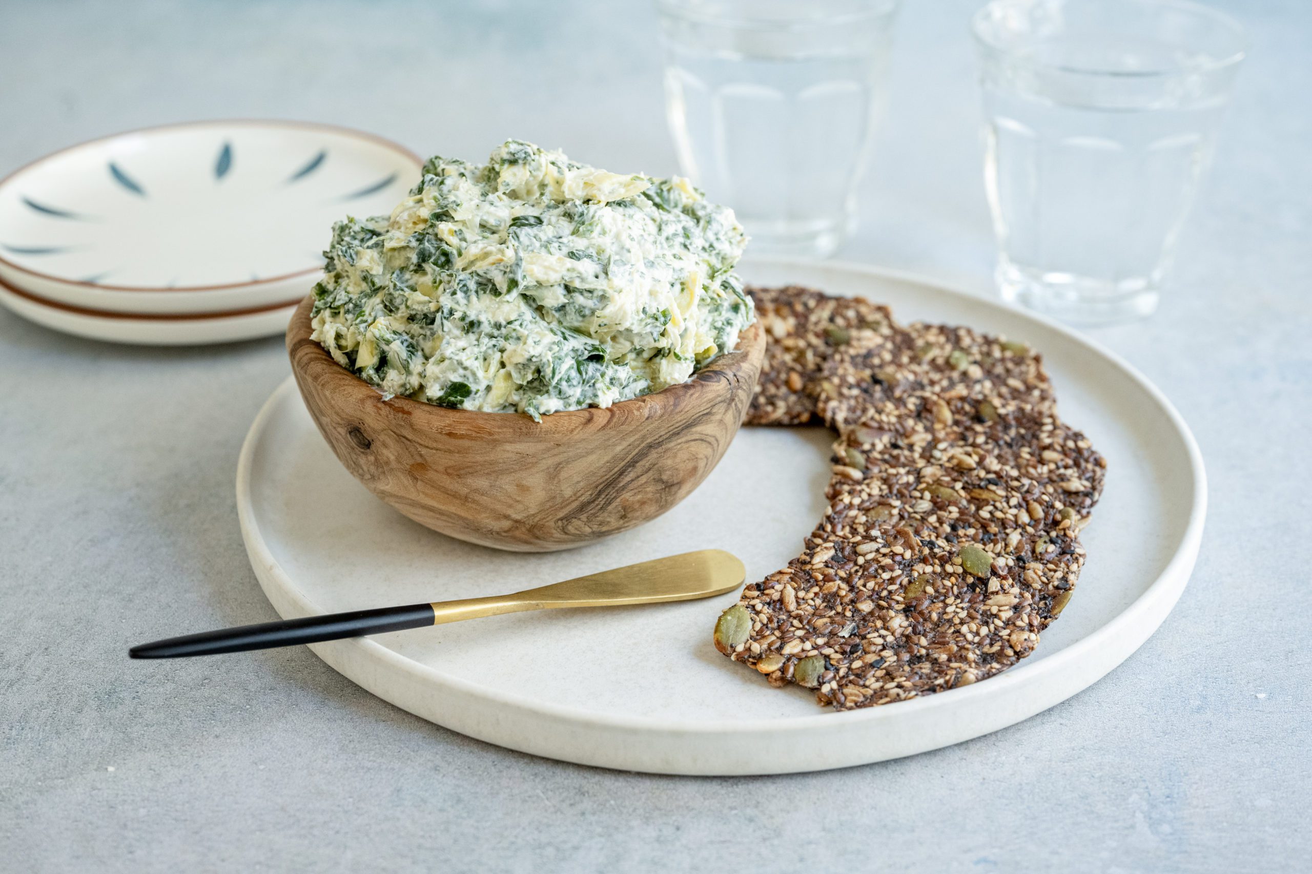 Spinach Artichoke Dip by BeingBrigid Functional Nutrition Brigid Titgemeier