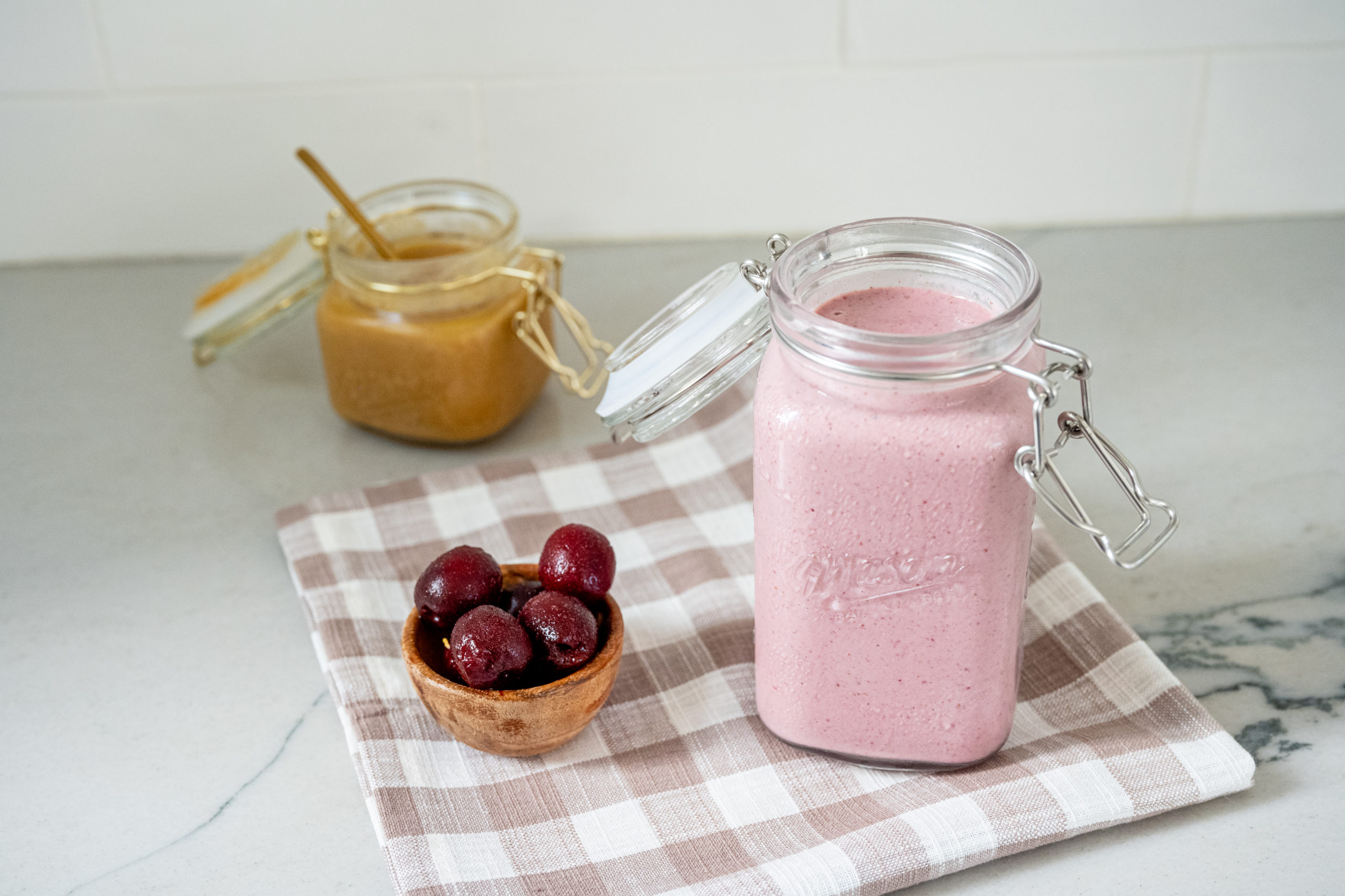 PB&J Smoothie by BeingBrigid Functional Nutrition Brigid Titgemeier
