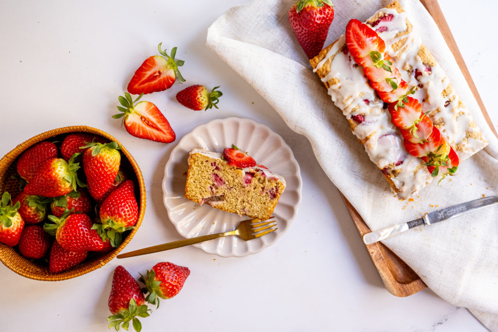 Strawberry Shortcake Bread by BeingBrigid Functional Nutrition Brigid Titgemeier