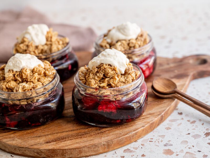 Breakfast Berry Crumble by BeingBrigid