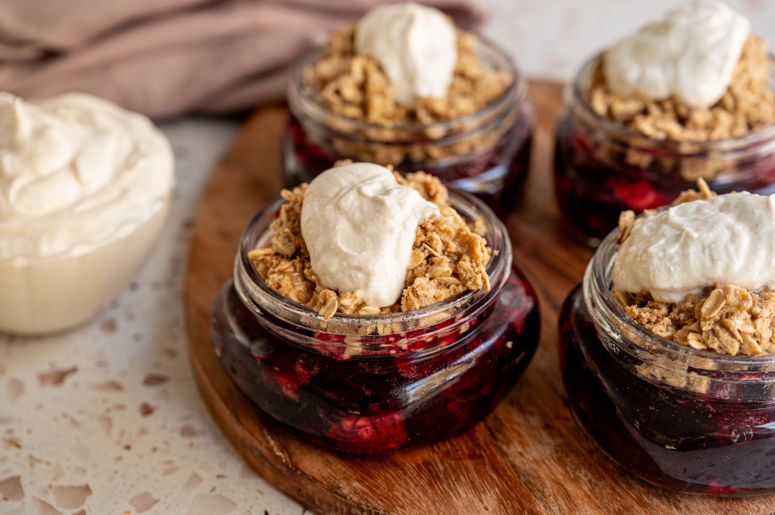 Breakfast Berry Crumble by BeingBrigid