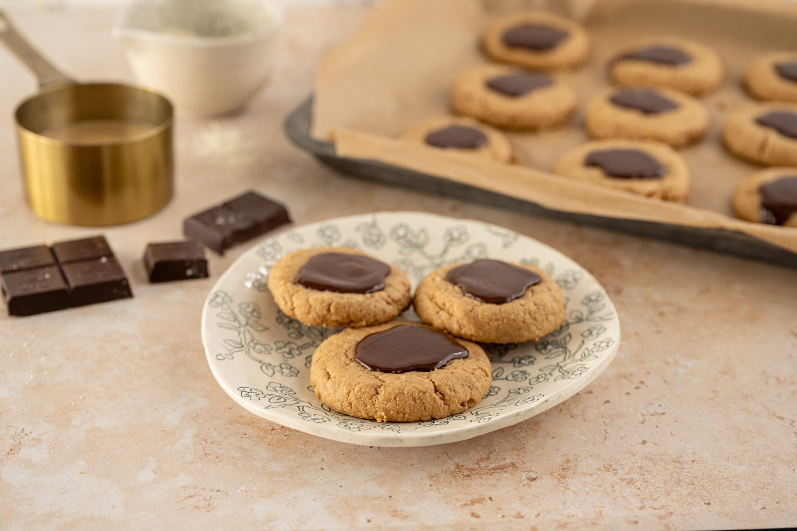 Peanut Butter Blossom Cookies by BeingBrigid