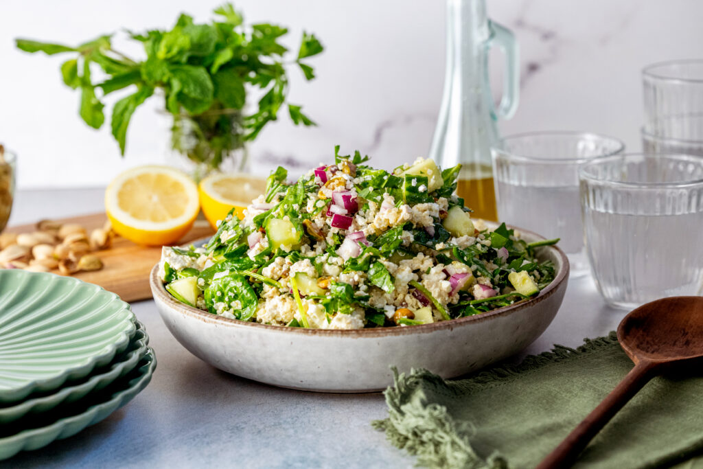 "Jennifer Aniston" Mediterranean Quinoa Salad by BeingBrigid