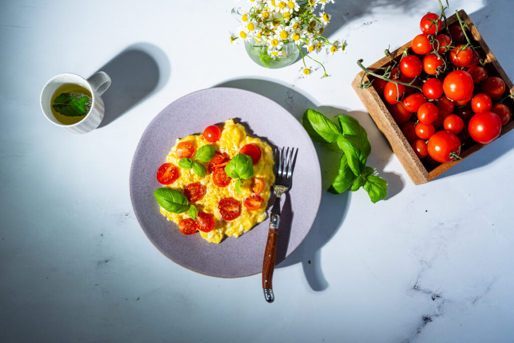 Caprese Eggs by BeingBrigid