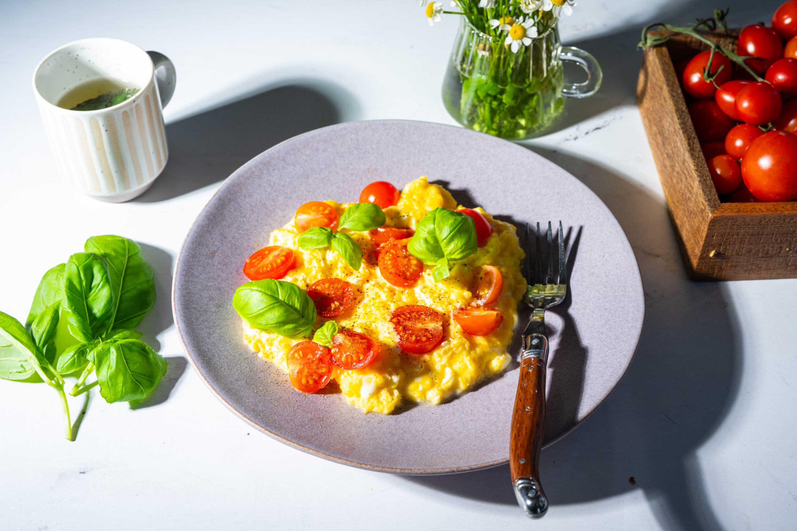 Caprese Eggs by BeingBrigid