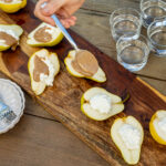 Decadent Stuffed Pears by beingbrigid