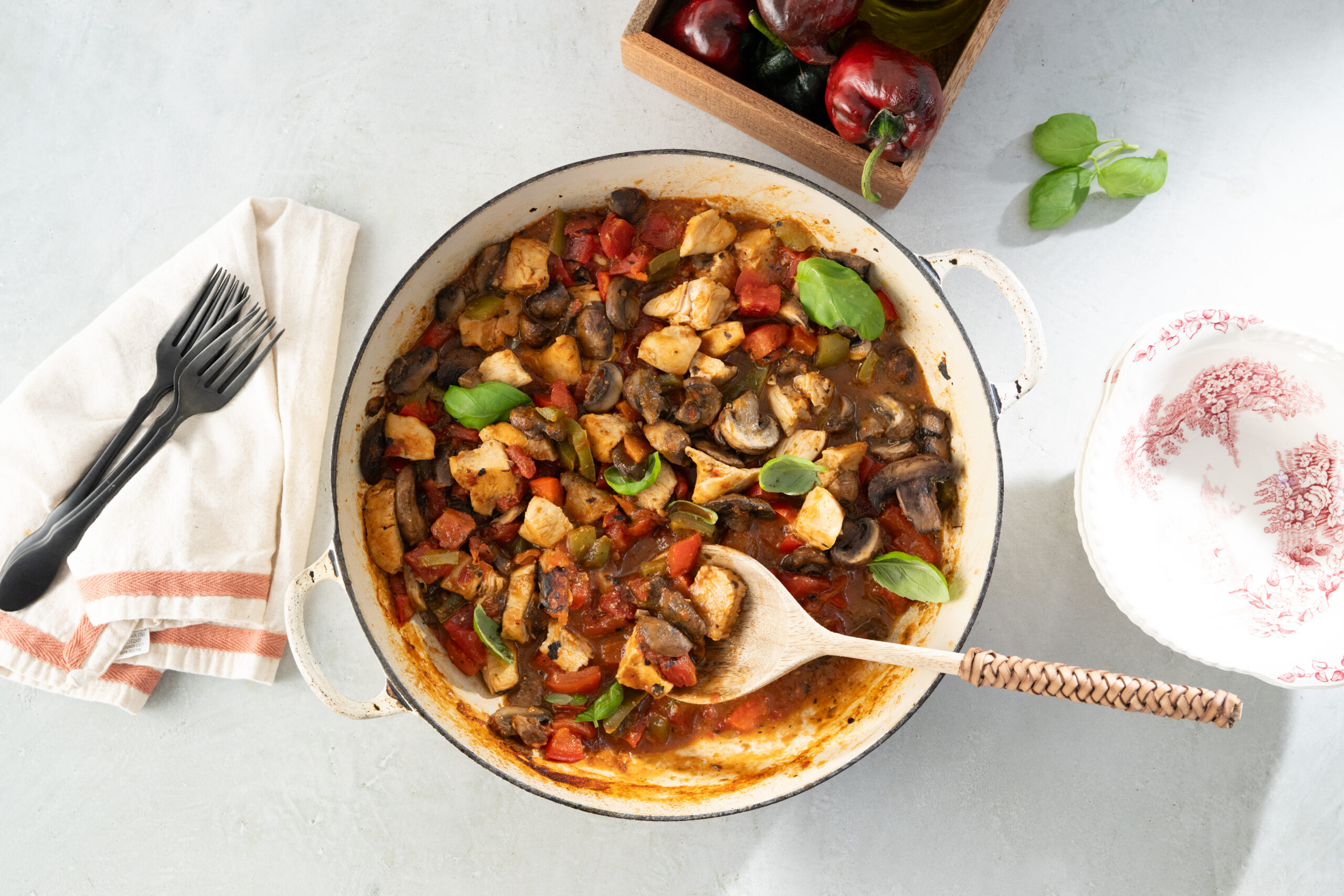 Chicken Cacciatore by BeingBrigid