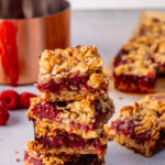 Raspberry Crumble Bars by BeingBrigid